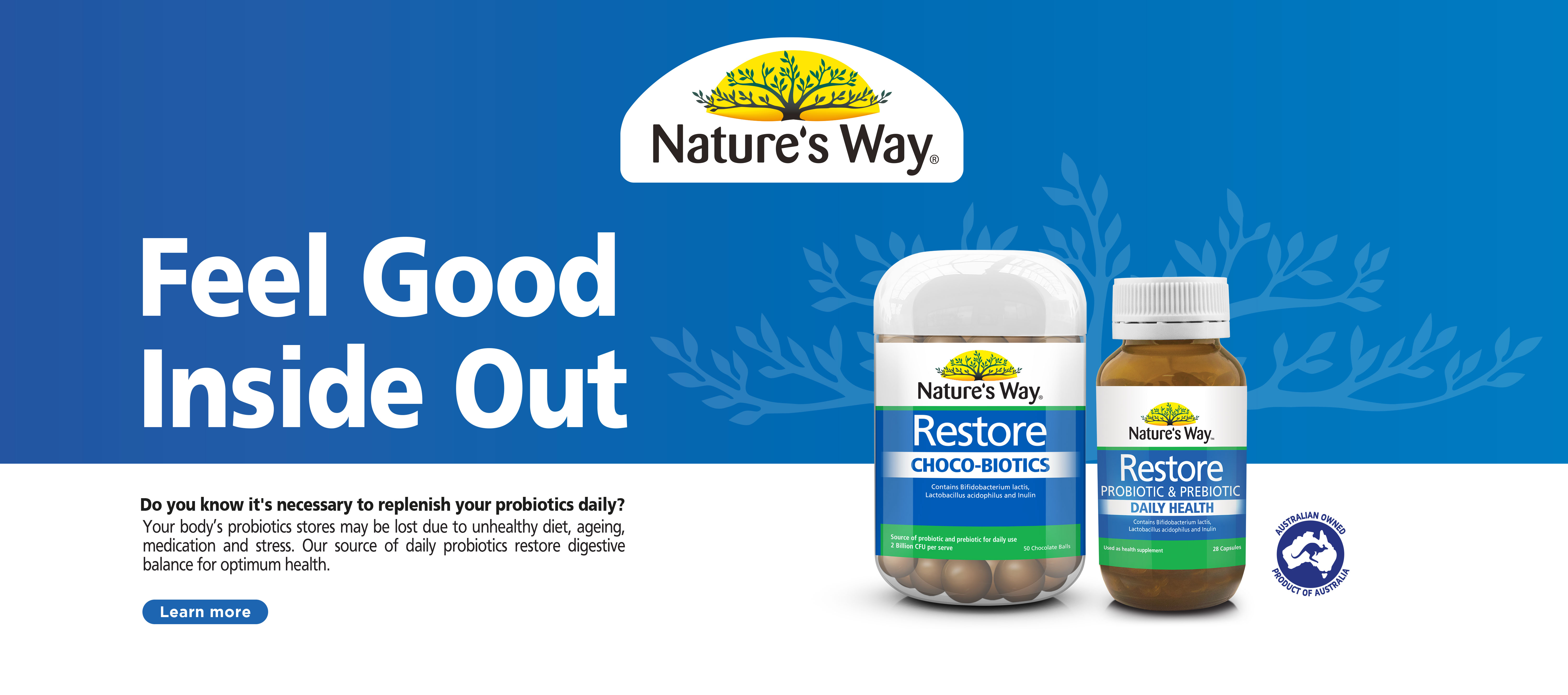 Natures Way LIVING HEALTHIER HAPPIER BETTER