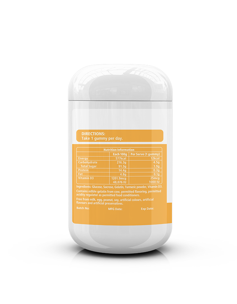 Nature’s Way Gummies with Vitamin D3 50s Natures Way