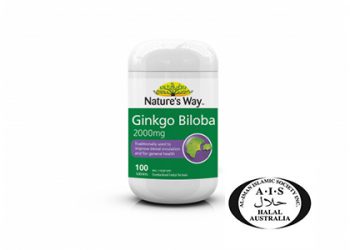 Nature’s Way Ginkgo Biloba 2000mg Tablets 100s