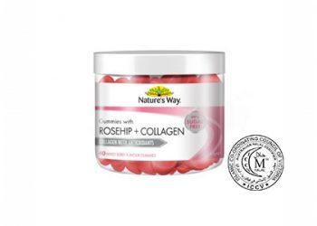 Nature’s Way Gummies with Rosehip+Collagen 40s