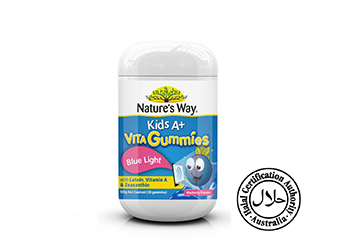 Nature’s Way Kids A+ VitaGummies Blue Light with Lutein, Vitamin A & Zeaxanthin Gummies 30s